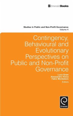 Contingency, Behavioural and Evolutionary Perspectives on Public and Non-Profit Governance