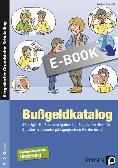 Bußgeldkatalog Sonderpädagogische Förderung (eBook, PDF) - Schmidt, Kristine