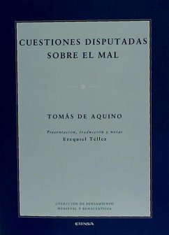 Cuestiones disputadas sobre el mal - Tomás De Aquino, Santo