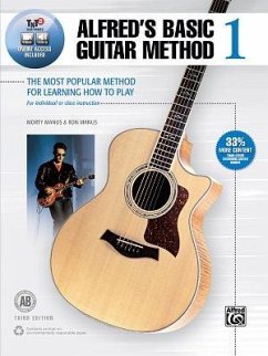 Alfred's Basic Guitar Method, Bk 1: The Most Popular Method for Learning How to Play, Book & Online Video/Audio/Software - Manus, Morty; Manus, Ron