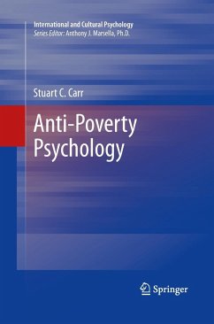 Anti-Poverty Psychology - Carr, Stuart C.