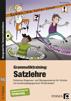 Grammatiktraining: Satzlehre - Herzog, Marisa