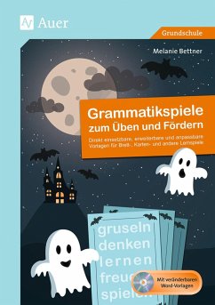 Grammatikspiele zum Üben und Fördern - Bettner, Melanie