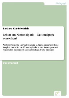 Leben am Nationalpark - Nationalpark verstehen? (eBook, PDF) - Kus-Friedrich, Barbara