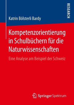 Kompetenzorientierung in Schulbüchern für die Naturwissenschaften - Bölsterli Bardy, Katrin