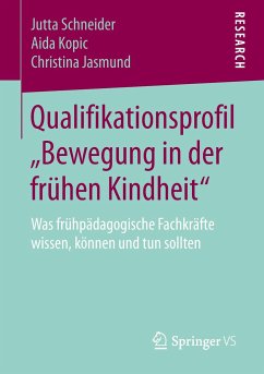 Qualifikationsprofil ¿Bewegung in der frühen Kindheit¿ - Schneider, Jutta;Kopic, Aida;Jasmund, Christina