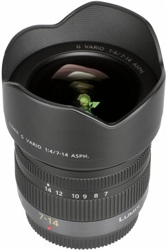 Panasonic Lumix G Vario H-F 4,0/7-14 M- Objektiv für Micro FourThirds