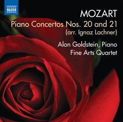 Klavierkonzerte 20 & 21 (Arr.Lachner,Ignaz) - Goldstein,Alon/Fine Arts Quartet