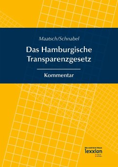 Das Hamburgische Transparenzgesetz (eBook, PDF)