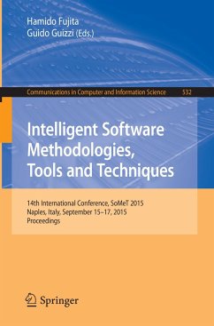 Intelligent Software Methodologies, Tools and Techniques