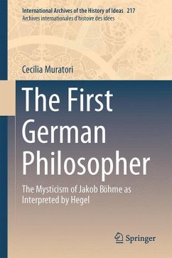 The First German Philosopher - Muratori, Cecilia