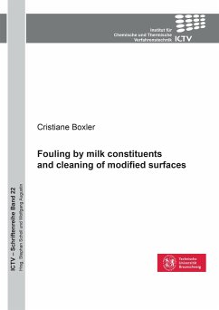 Fouling by milk constituents and cleaning of modified surfaces - Boxler, Cristiane