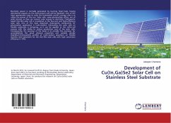 Development of Cu(In,Ga)Se2 Solar Cell on Stainless Steel Substrate