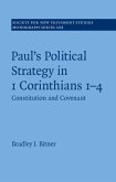 Paul's Political Strategy in 1 Corinthians 1-4 (eBook, PDF)