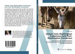 Jemen: Vom Washington Consensus zum Post-Washington Consensus - Galter, Judith