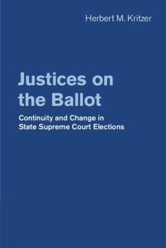 Justices on the Ballot (eBook, PDF) - Kritzer, Herbert M.