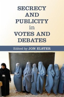 Cover Secrecy and Publicity in Votes and Debates (eBook, PDF)