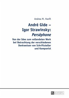 André Gide ¿ Igor Strawinsky: 