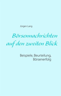 Cover Börsennachrichten auf den zweiten Blick (eBook, ePUB)