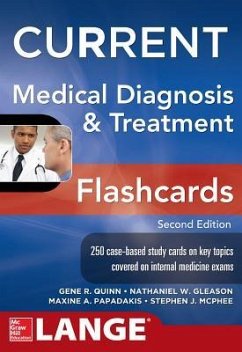 Current Medical Diagnosis and Treatment Flashcards, 2e - Quinn, Gene R; Gleason, Nathaniel; Papadakis, Maxine A; McPhee, Stephen J