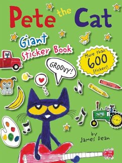 Pete the Cat Giant Sticker Book - Dean, James; Dean, Kimberly