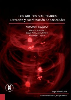 Cover Los grupos societarios dirección y coordinación de sociedades (eBook, PDF)