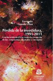 Pérdida de la investidura, 1991-2011 (eBook, PDF)