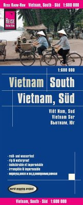 Reise Know-How Landkarte Vietnam Süd (1:600.000). South Vietnam / Viet Nam sud / Vietnam sur