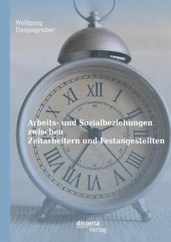 Arbeits- und Sozialbeziehungen zwischen Zeitarbeitern und Festangestellten - Daspelgruber, Wolfgang