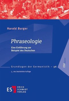 Phraseologie - Burger, Harald