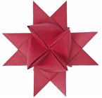 Fröbelsterne bordeaux