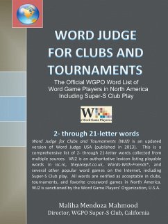 Word Judge for Clubs and Tournaments - Mahmood, Maliha Mendoza