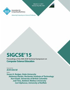 SIGCSE 2015 46th ACM Technical Symposium On Computer Science - Sigcse 15 Conference Committee