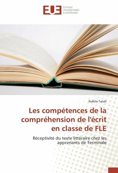 Les compétences de la compréhension de l'écrit en classe de FLE - Tatah, Nabila