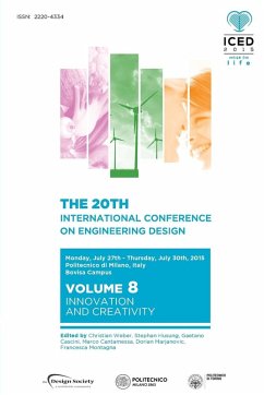 Cover Proceedings of the 20th International Conference on Engineering Design (ICED 15) Volume 8
