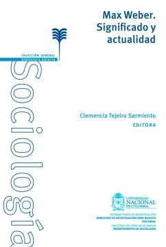 Cover Max Weber. Significado y actualidad (eBook, PDF)
