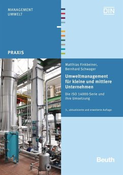 Umweltmanagement für kleine und mittlere Unternehmen - Finkbeiner, Matthias;Schwager, Bernhard