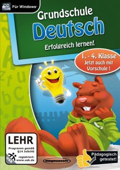 Grundschule Deutsch - Erfolgreich lernen! (1.-4. Klasse, mit Vorschule)