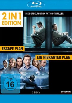 2 in 1 Edition: Escape Plan / Ein riskanter Plan BLU-RAY Box