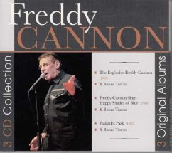 Cover Freddy Cannon - 3 Original Album