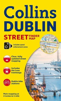 Collins Dublin Streetfinder Colour Map - Collins Maps