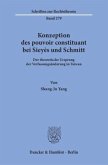 Konzeption des pouvoir constituant bei Sieyès und Schmitt