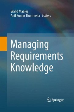 Managing Requirements Knowledge