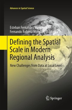 Cover Defining the Spatial Scale in Modern Regional Analysis