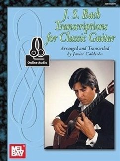 Cover J. S. Bach Transcriptions for Classic Guitar