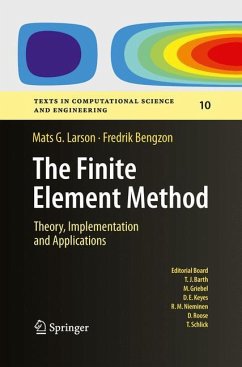 The Finite Element Method: Theory, Implementation, and Applications - Larson, Mats G.;Bengzon, Fredrik