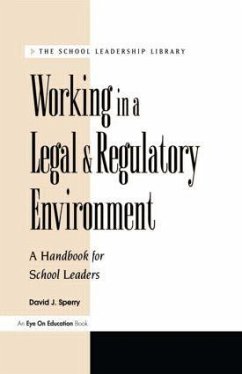 Working in a Legal & Regulatory Environment - Sperry, David J