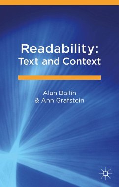 Readability: Text and Context - Bailin, Alan;Grafstein, Ann