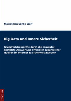 Big Data und Innere Sicherheit - Wolf, Maximilian Sönke