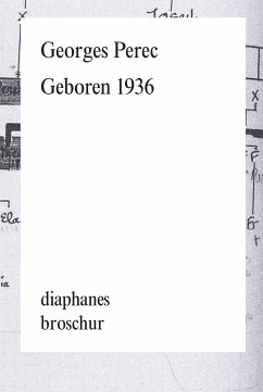 Geboren 1936 (eBook, ePUB) - Perec, Georges